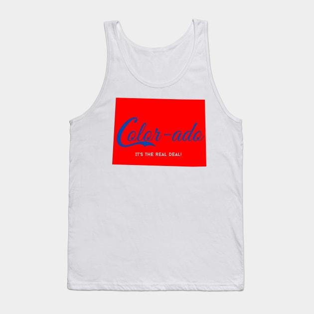 Color-ado "its the Real Deal" Tank Top by MissV